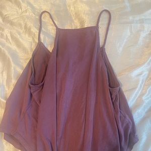Purple Halter Top